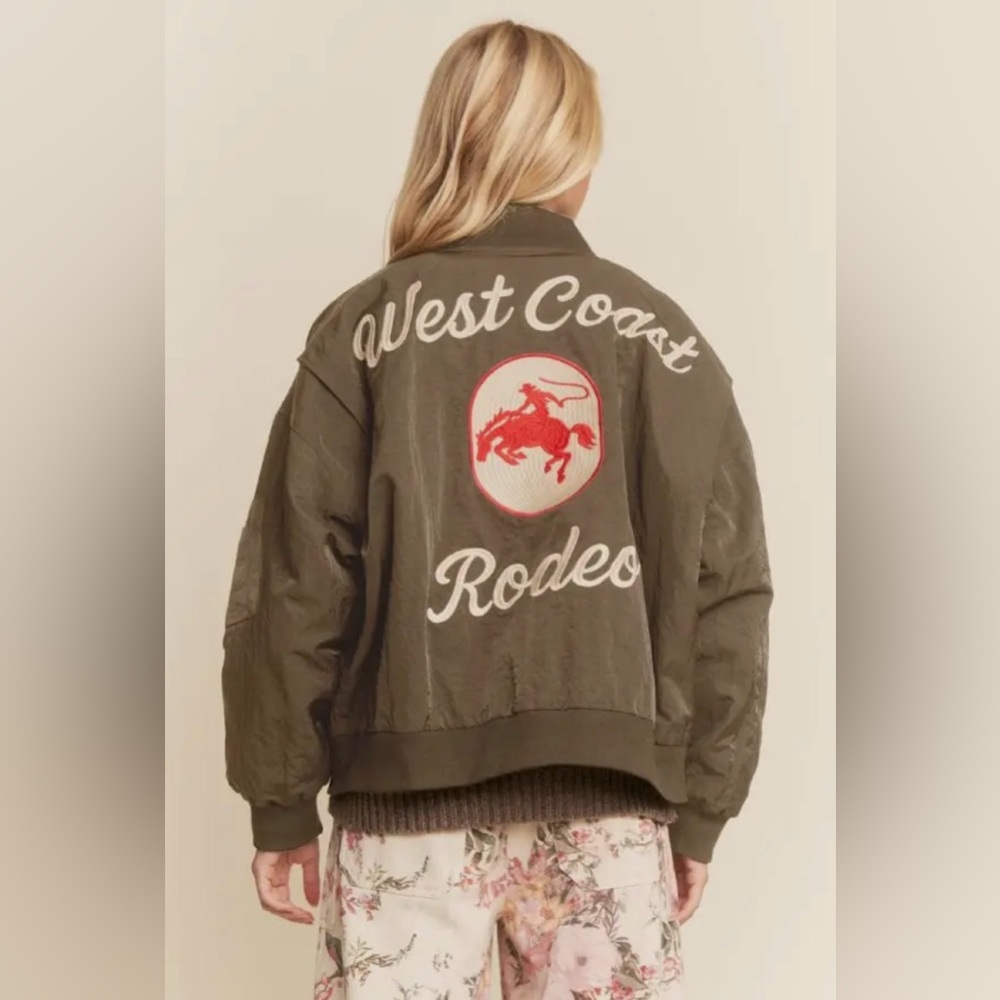 NWT - The West Coast Rodeo - Bomber Jacket - Picture 5 of 5